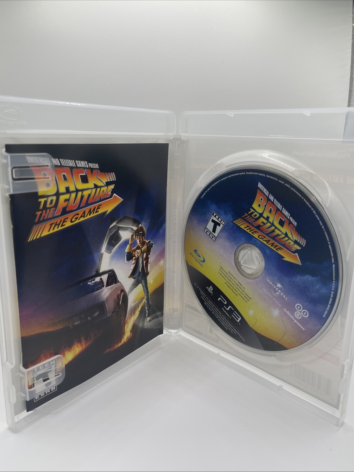 CIB Back to the Future (Sony PlayStation 3 PS3, 2011) Complete *TESTED*