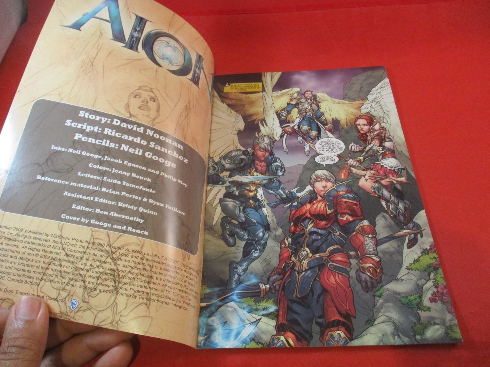 Aion A World Divided A Journey Uncharted Promotional Picture PC Promo Portrait