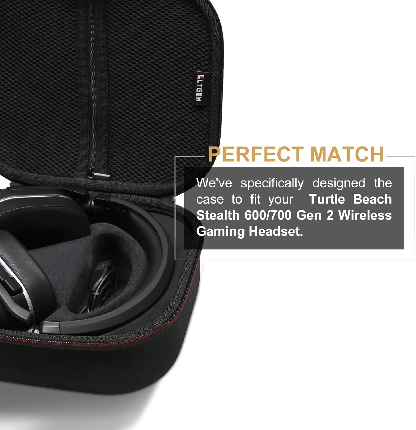 Heavy Duty Gaming Headset Case for Turtle Beach Stealth – Waterproof & Stylish