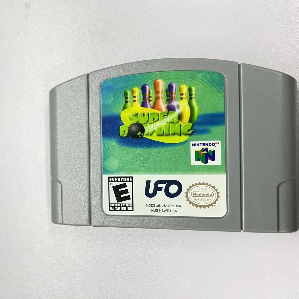 Super Bowling – Nintendo 64 (N64) Must-have for fans Tested and working