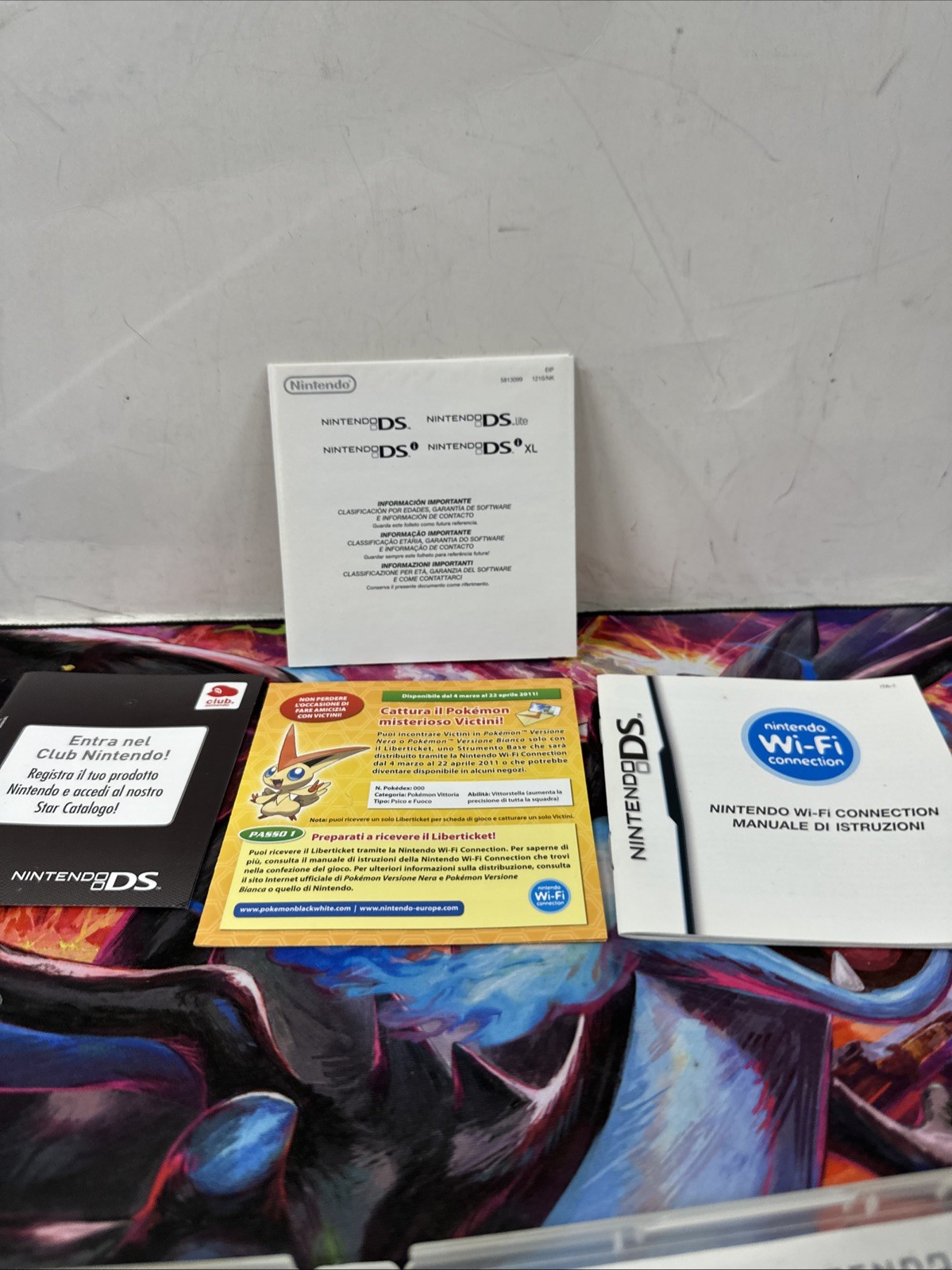 POKÉMON VERSIONE NERA 🇮🇹 ITALIANO ORIGINALE – NINTENDO DS 2DS 3DS NERO POKEMON