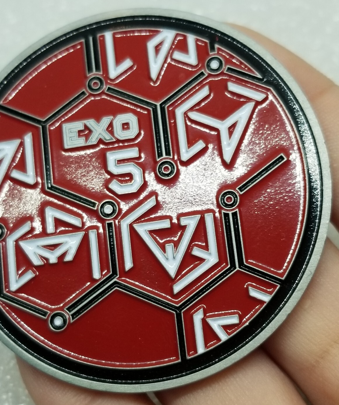 Niantic Labs Ingress 2017 Exo 5 Challenge Coin, Iron On Patch & Pin Lot