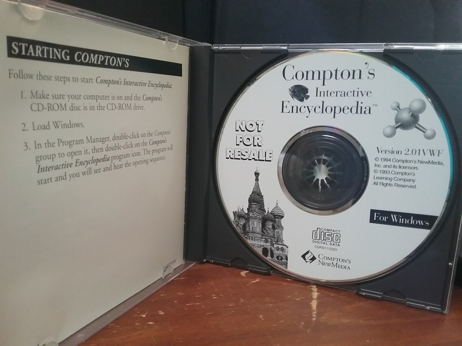 Compton’s interactive encyclopedia (PC ,1994)
