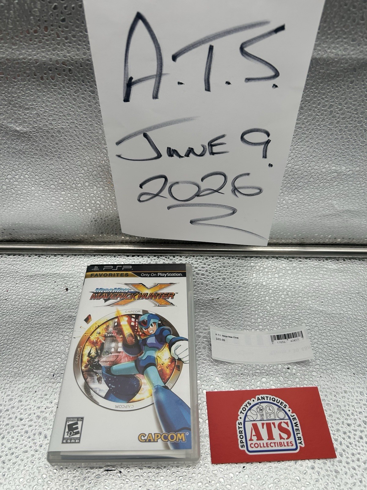 ***Near Mint Mega Man Maverick Hunter X PSP CIB 2006 Capcom Everyone 10 Plus***