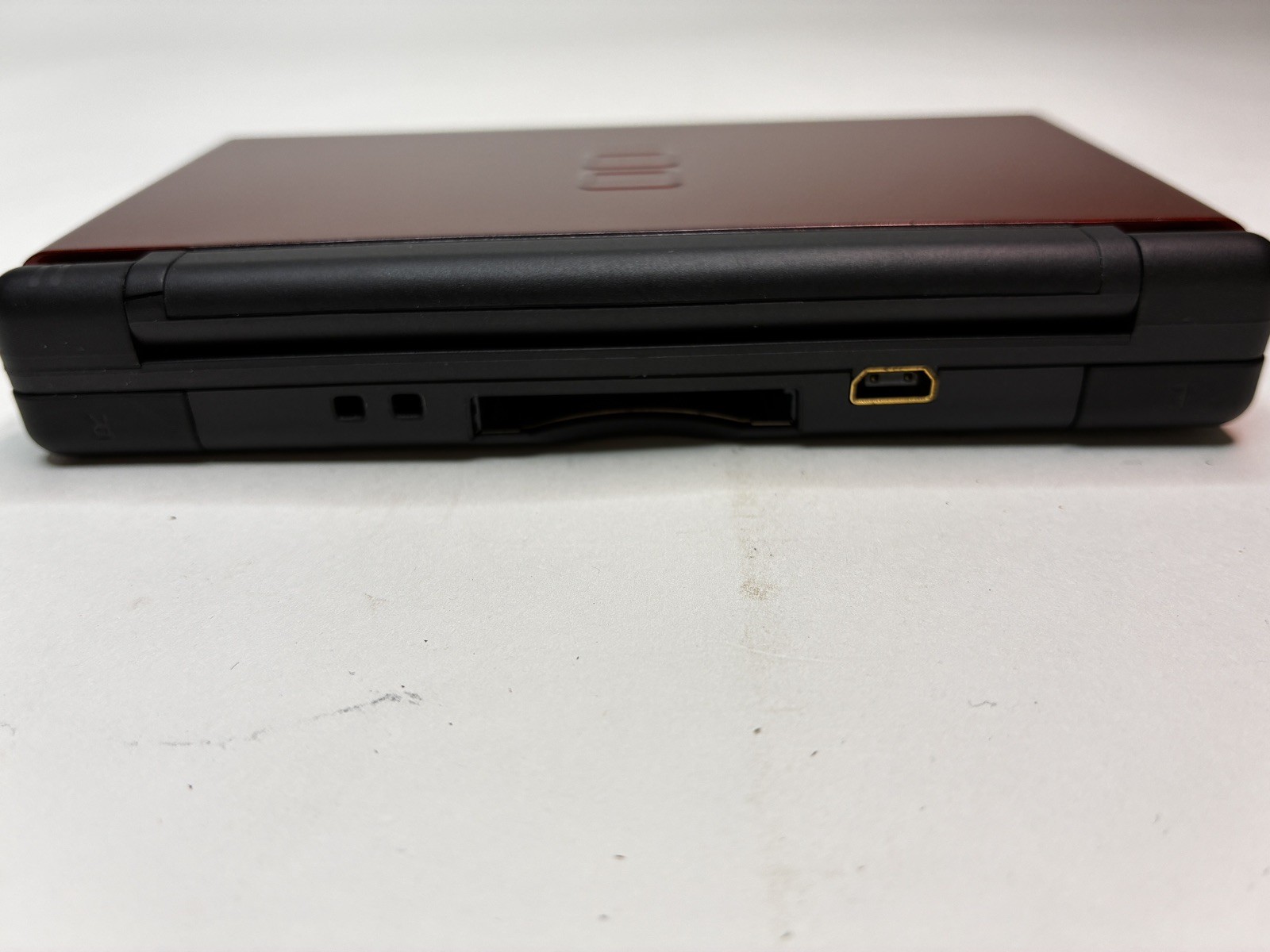 Nintendo DS Lite Crimson Red & Black Handheld Console USG-001