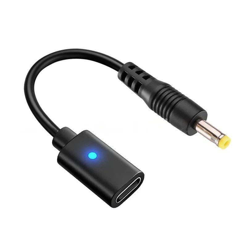 USB C Cable for PSP1000 2000 3000 Controller Charging Adapter Type C LED Convert