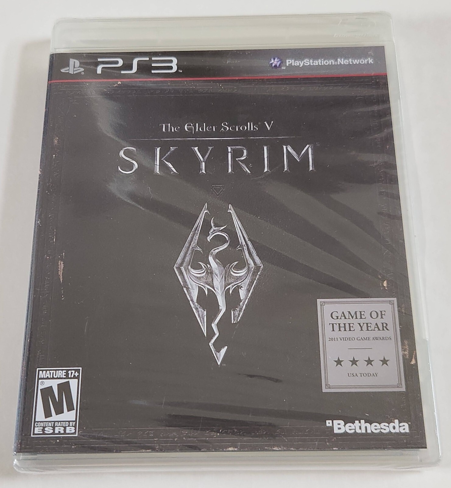 *RARE 1st PRINT* Elder Scrolls V: Skyrim (PS3) US Release *NEW-FACTORY SEALED*
