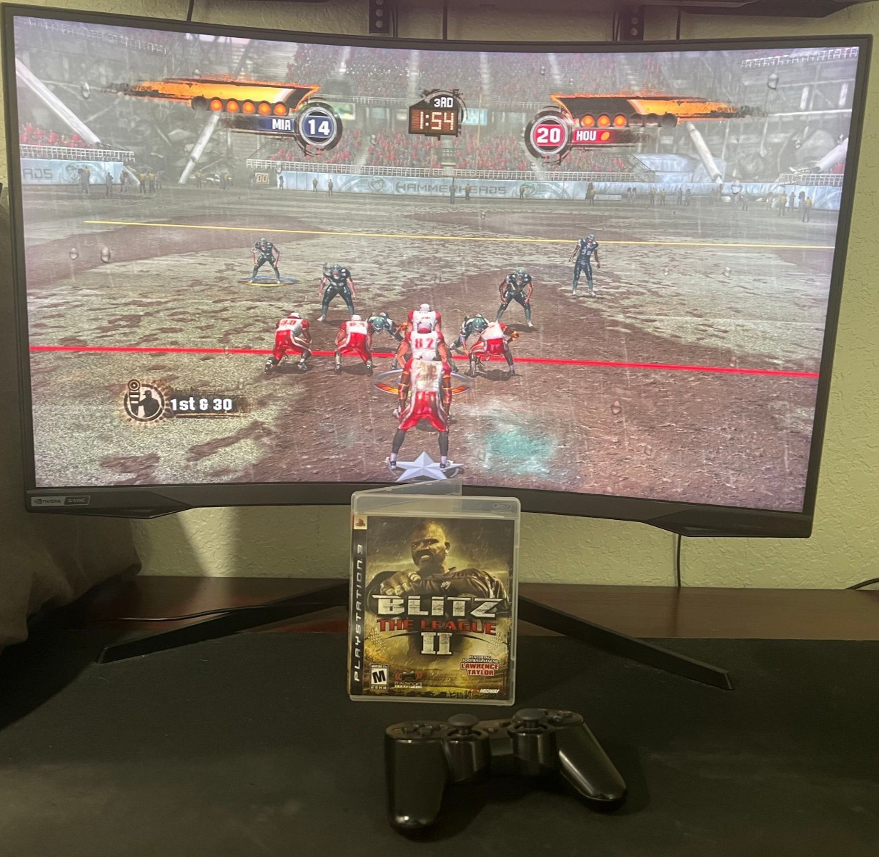Blitz: The League 2 – (Sony PlayStation 3, 2008) PS3 No Manual Tested *Read*