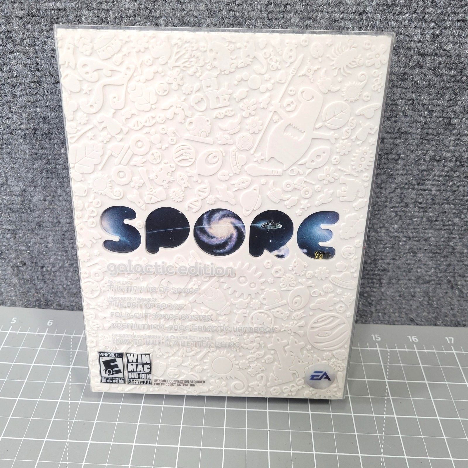Spore Galactic Edition PC Mac DVD-ROM Complete Box Set EA Maxis Nat Geo DVD