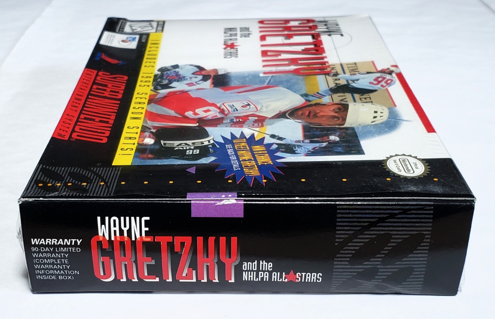 Wayne Gretzky & The NHLPA All-Stars (Super Nintendo, 1995) 100% Complete!! SNES