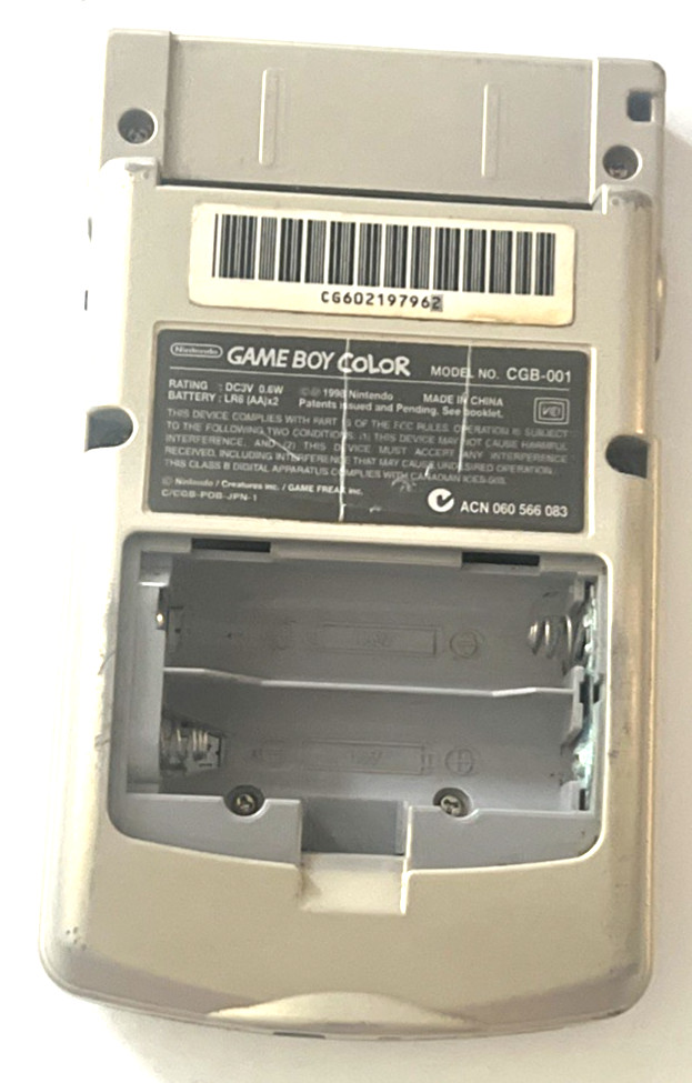 Game Boy Color Pokemon Edition GBC Console Parts Repair No Sound Buttons Issue