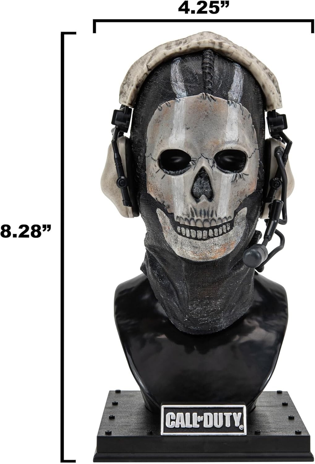 CALL OF DUTY LT. SIMON ” GHOST ” RILEY 8″ BUST STATUE 20th ANNIVERSARY EDITION