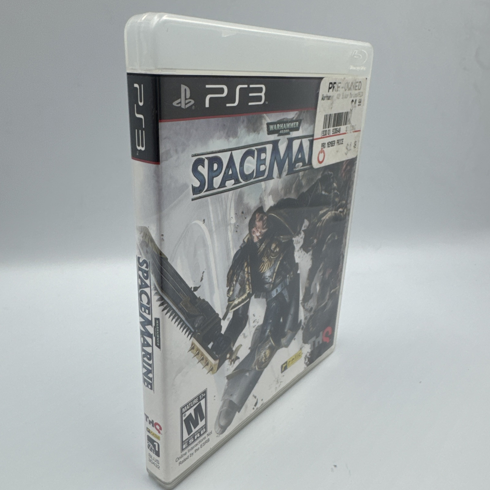 Warhammer 40,000: Space Marine (PlayStation 3 PS3, 2011) Complete CIB Tested