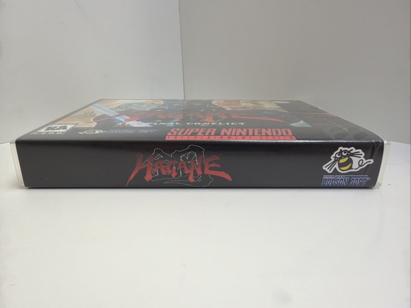 Hagane The Final Conflict Super Nintendo Game SNES Authentic +Collector Case