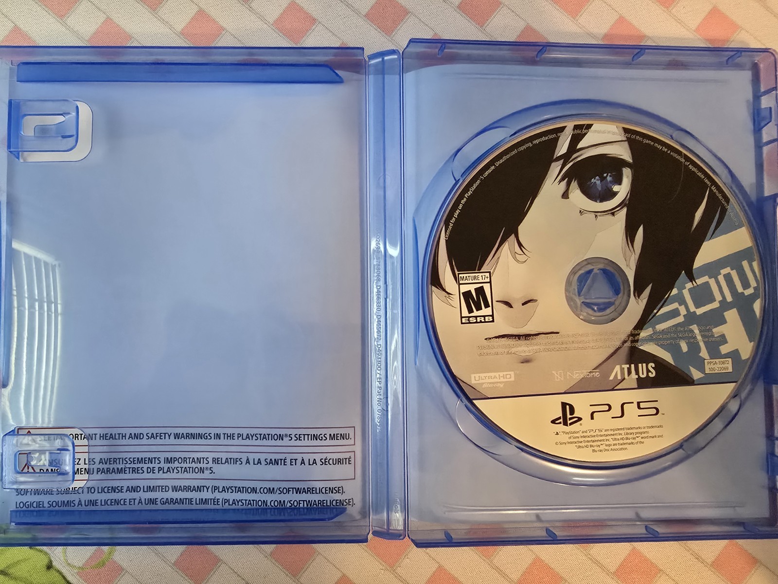 Persona 3 Reload PlayStation 5 PS5 Complete In Box (CIB) Tested Working