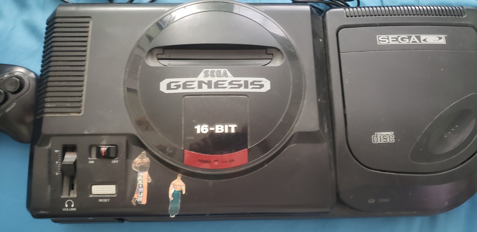 Sega Genesis Console With Box Sega Cd Console NBA JAM Game