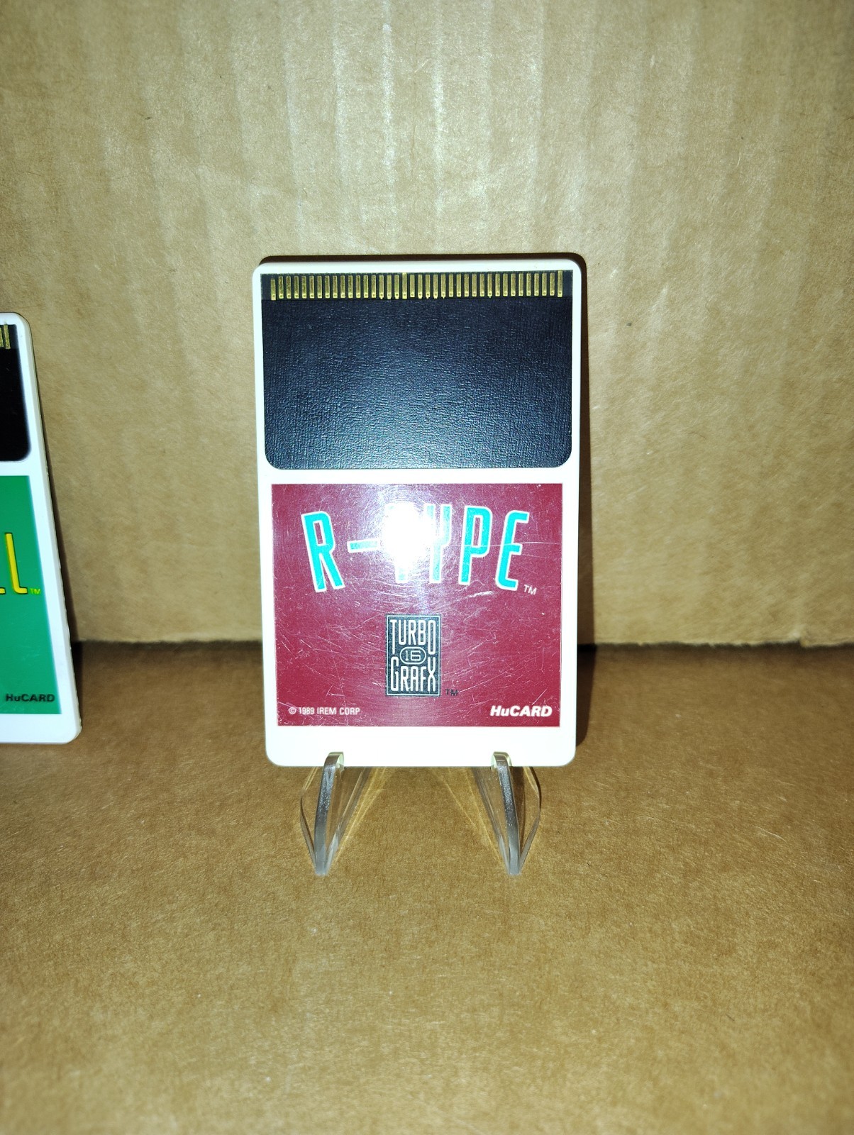 R-Type 89′ (TurboGrafx-16) & World Class Baseball 89′ Hu CARDS Only