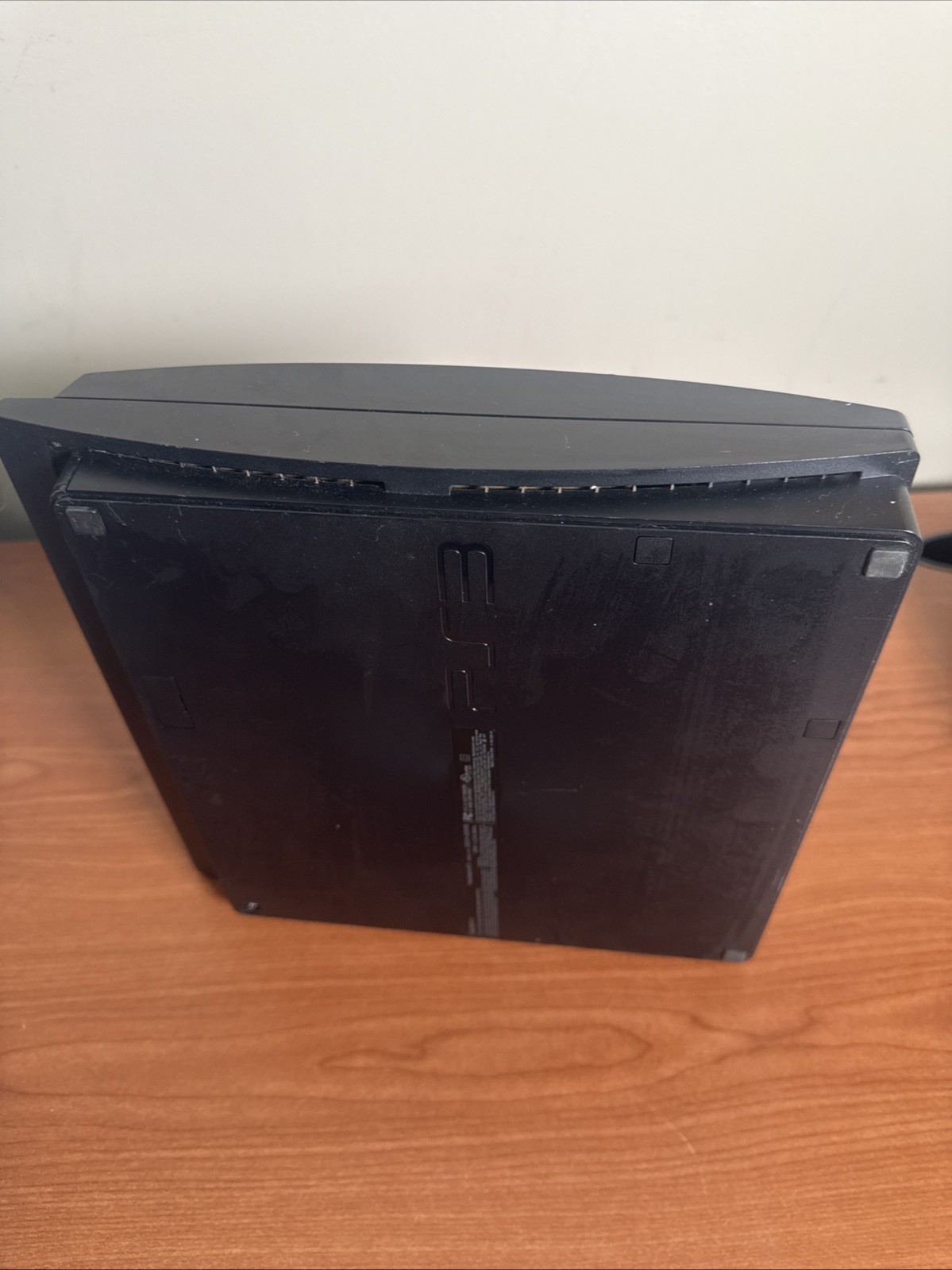 Sony PS3 Slim 250 GB Black Console Only CECH-2001B For Parts Or Repair
