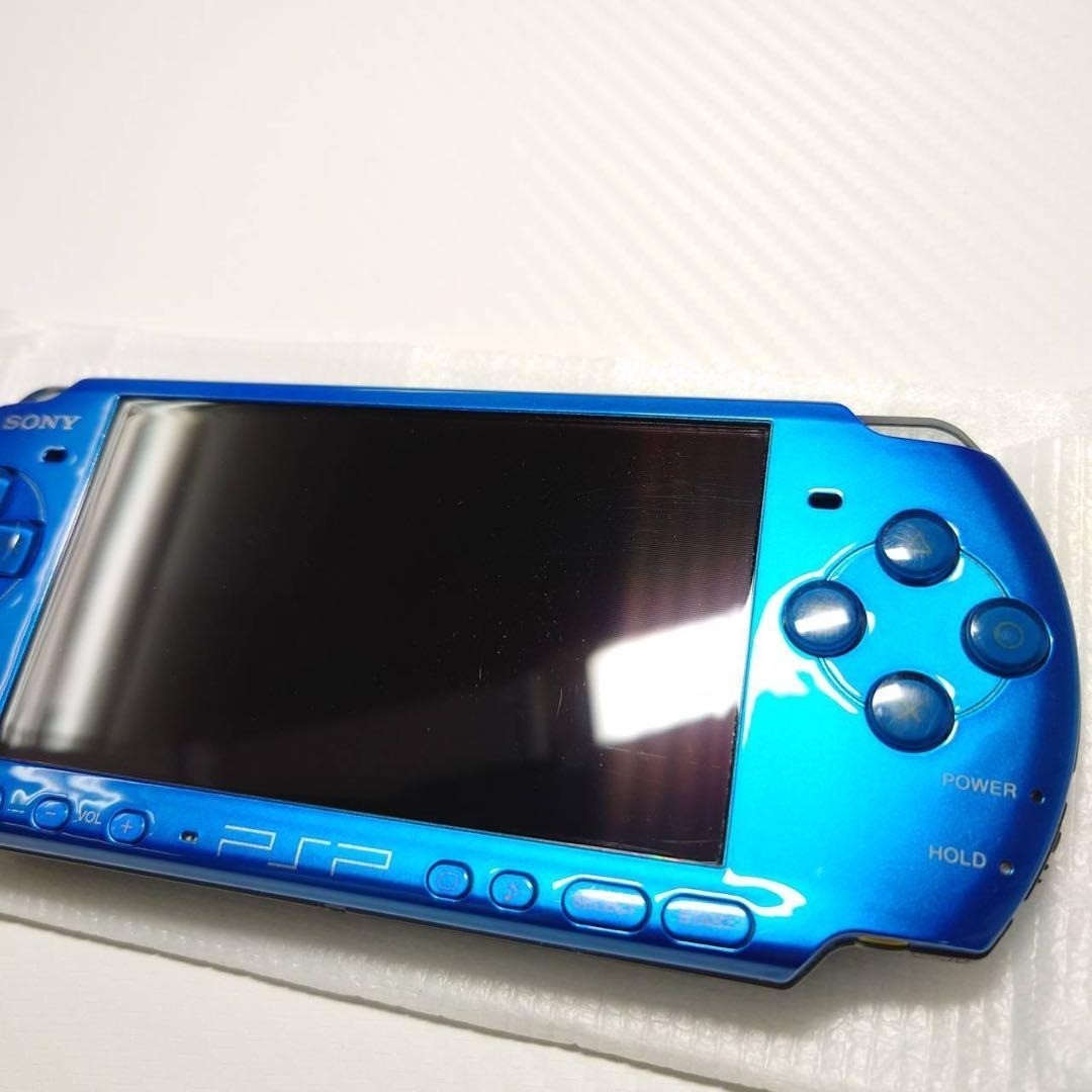 Sony PSP 3000 Vibrant Blue Complete in Box Near Mint 6748