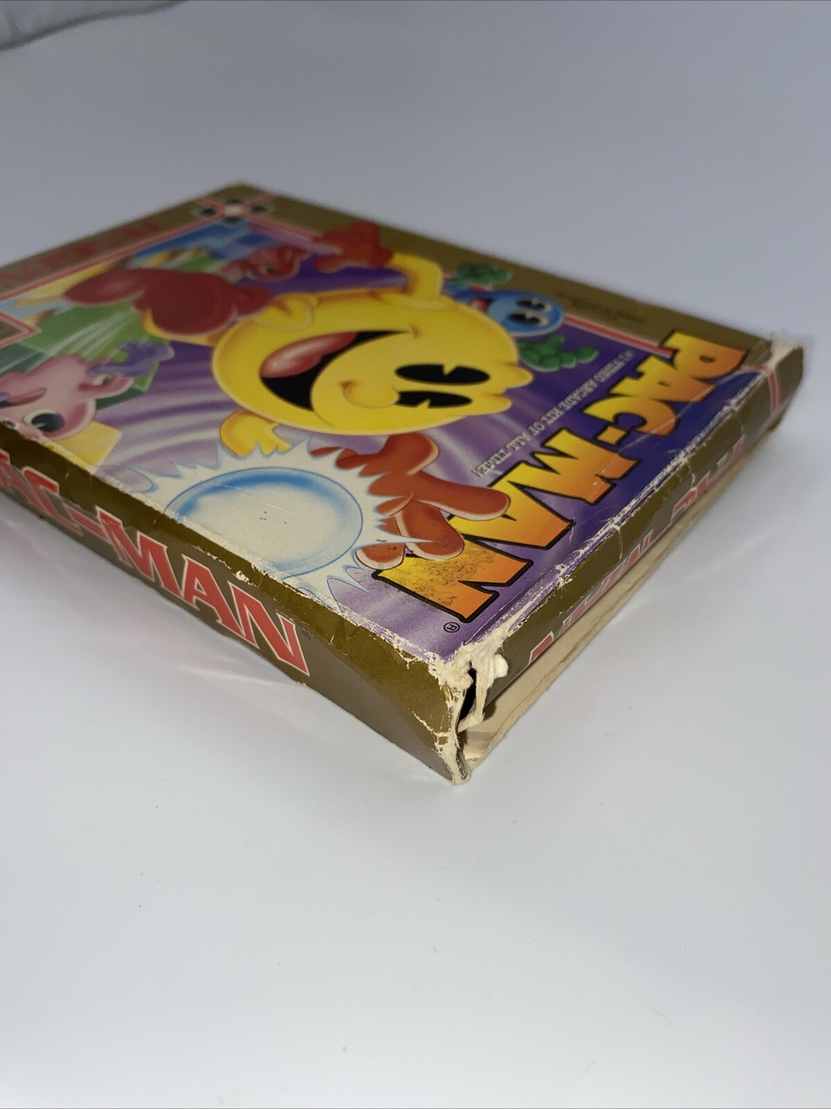 Pac-Man NES Nintendo Complete CIB! Rare Black And White Manual Tested