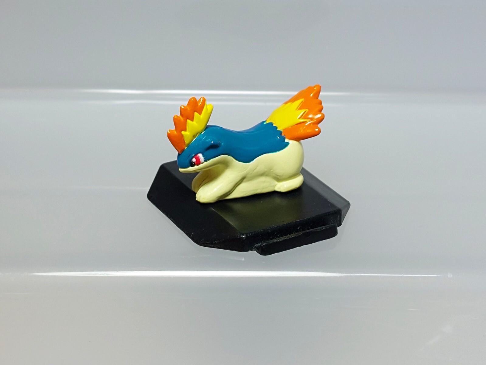 Quilava Magmarashi Pokemon Battle Museum Figure Bandai 2000 B05 0.8in