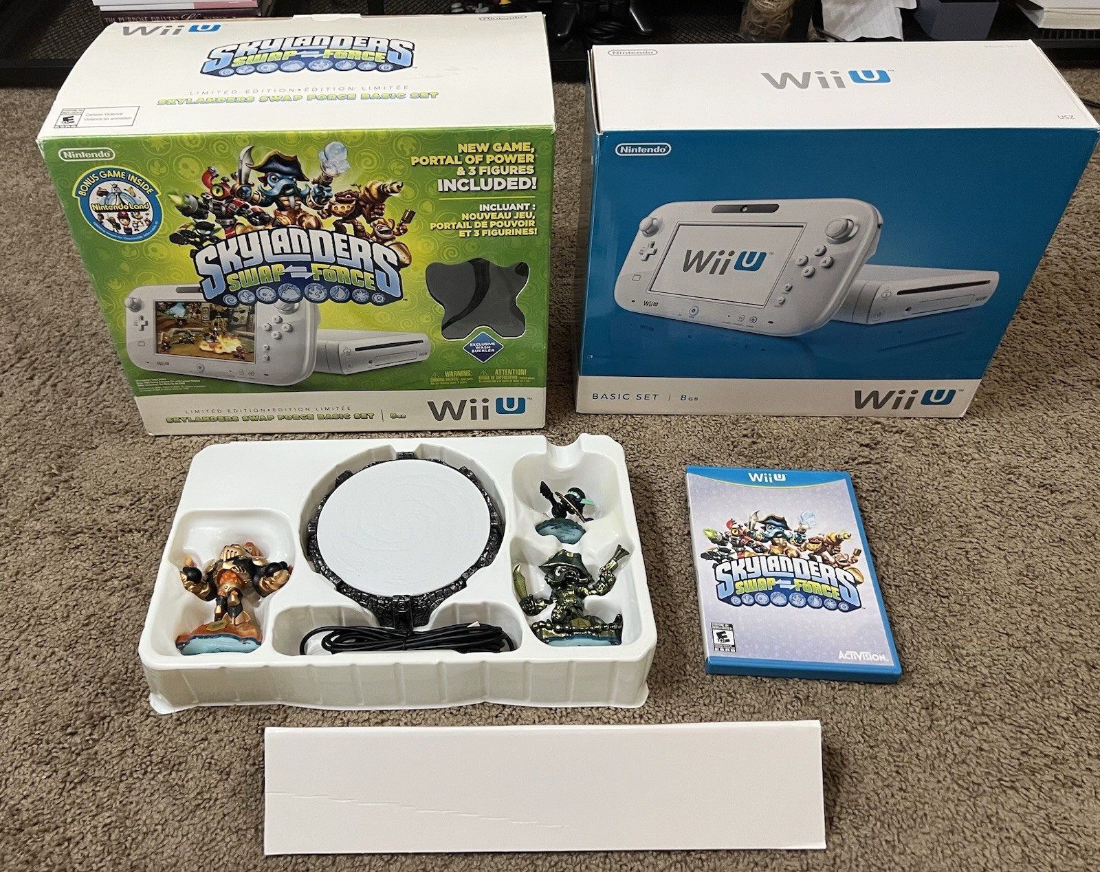 Nintendo WiiU Wii U Skylanders Limited Edition Console Bundle White New in Box
