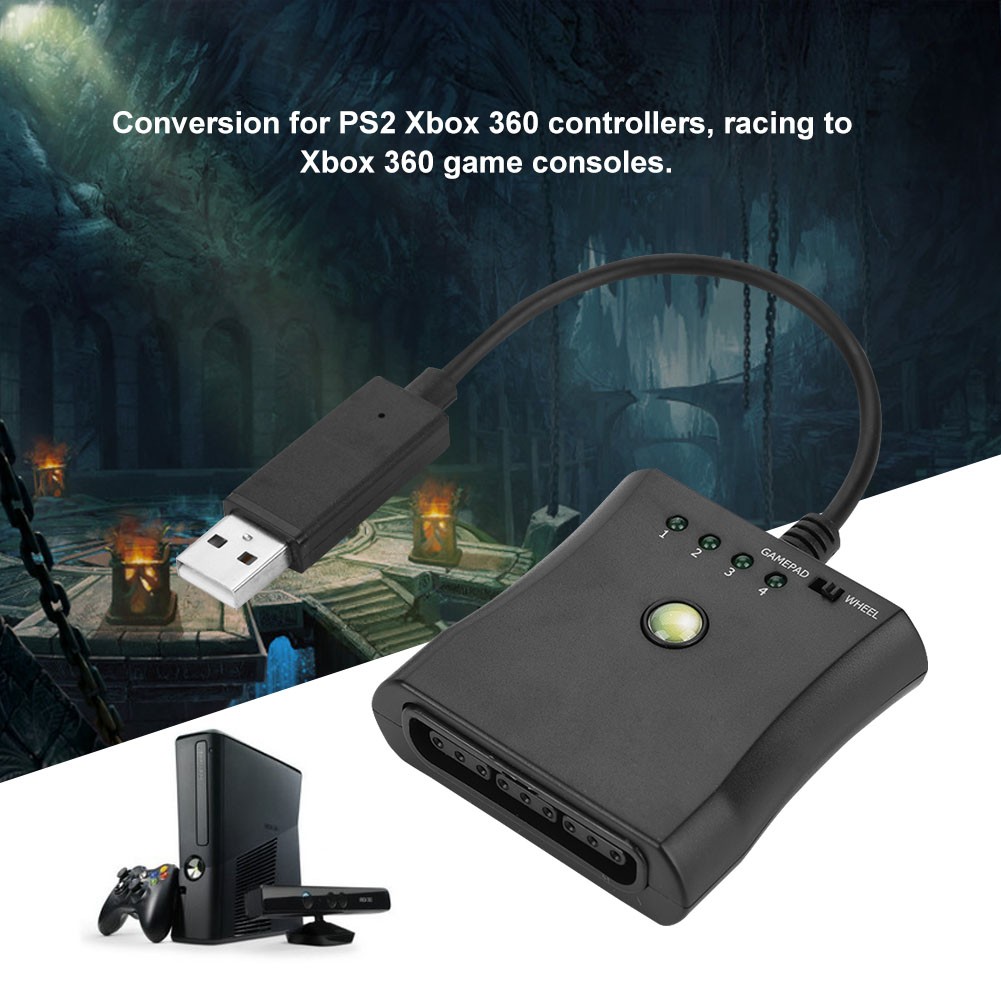 Universal Adapter Cable Converter For PS2 Controller To 360 Popular