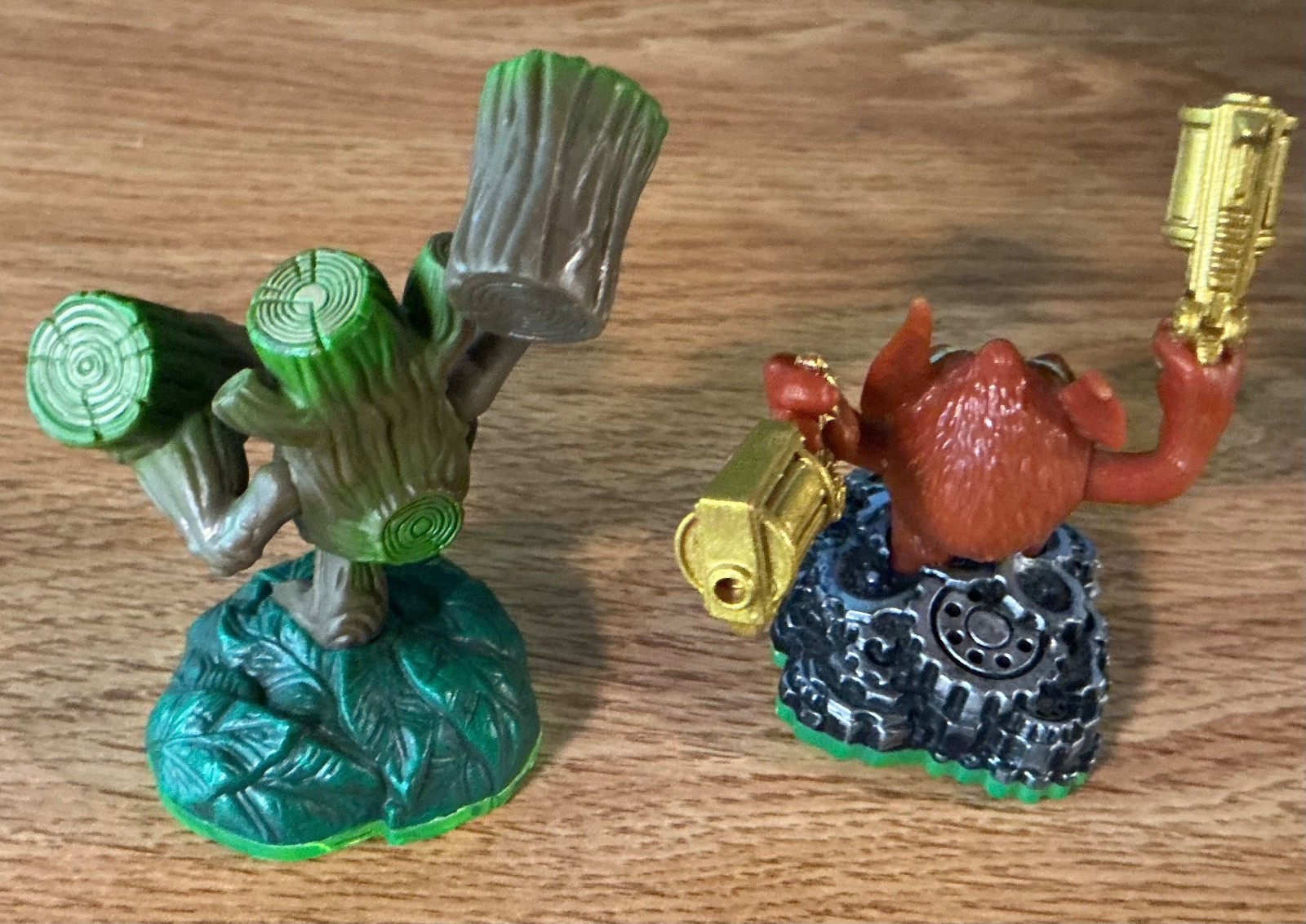 Lot of 14 Activision Skylanders Green Base PORTAL VOODOOD WARNADO DINO RANG ZOOK