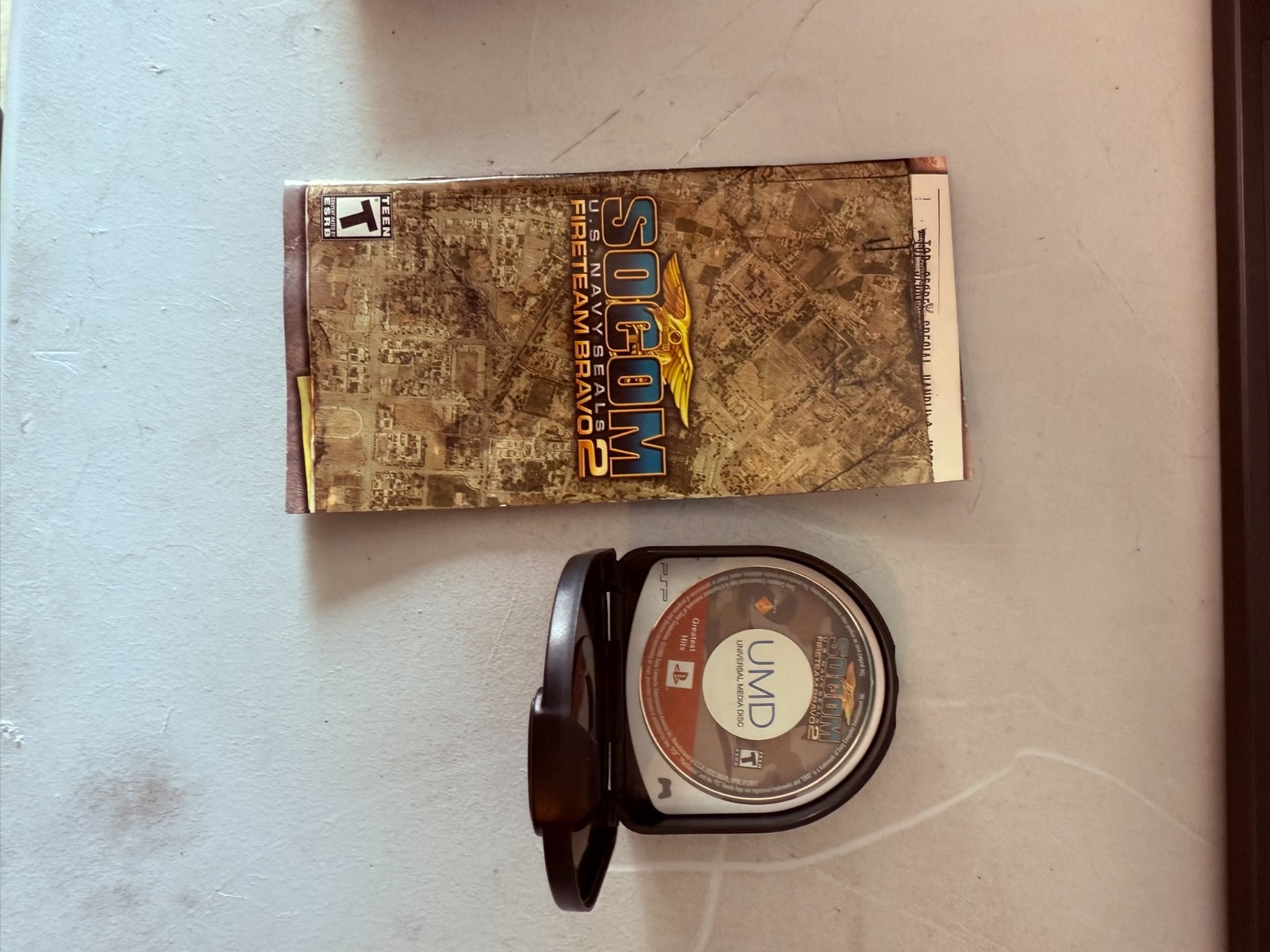 SOCOM: U.S. Navy SEALs — Fireteam Bravo 2 (Sony PSP, 2006)