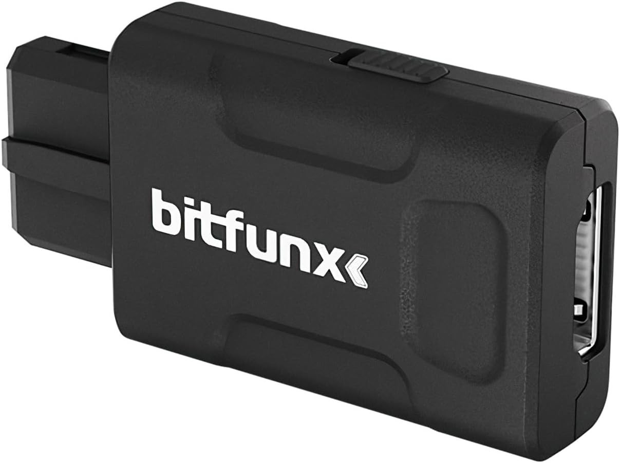 Bitfunx N64 HDMI Adapter 720P 1080P HD Converter Upscale N64 SNES SFC GameCube