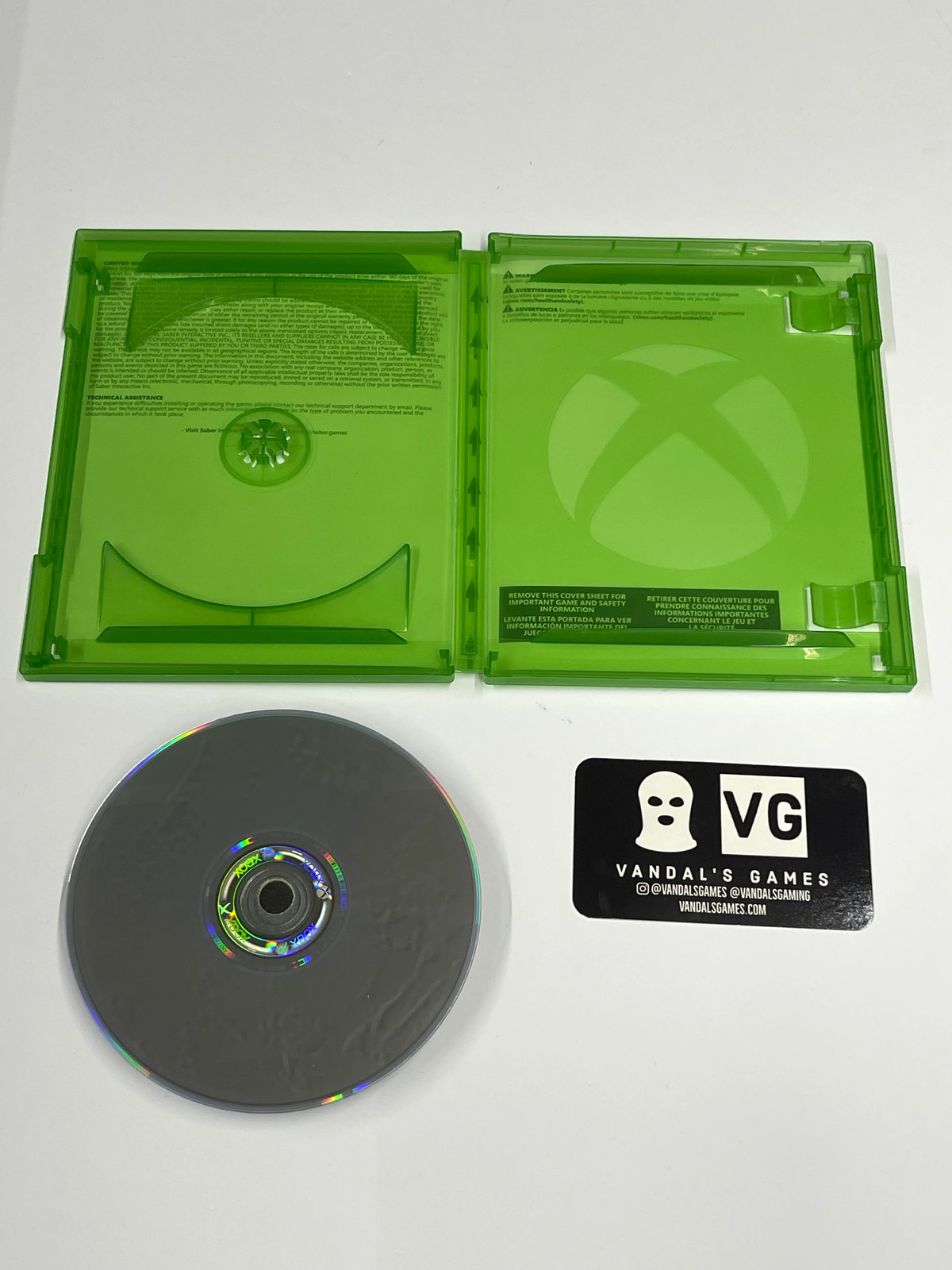 XSX – Wild Card Football Microsoft Xbox One Series X W/ Case #111