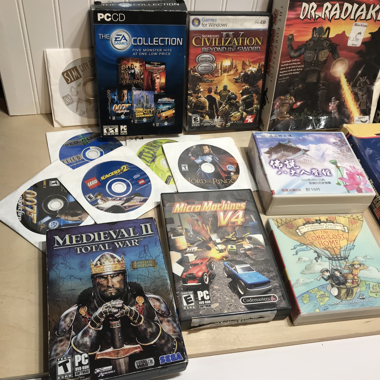 Lot Of PC Games Excellent Condition Vintage Windows 95 CD Rome