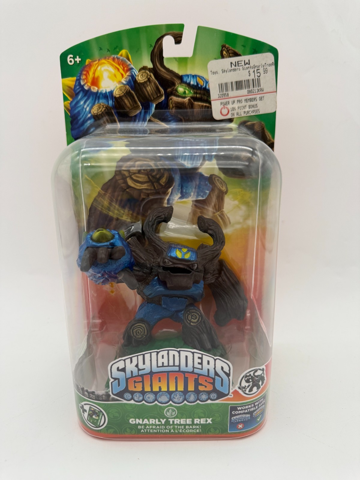 Activision Gnarly Tree Rex Figure Skylanders Giants NIB