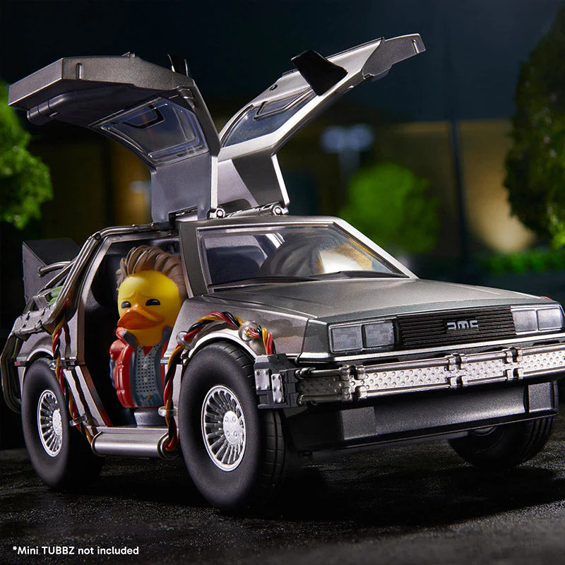 TUBBZ BATHTUB 1ST Edition MINI back to the future Marty McFly DUCK FIGURE jeep