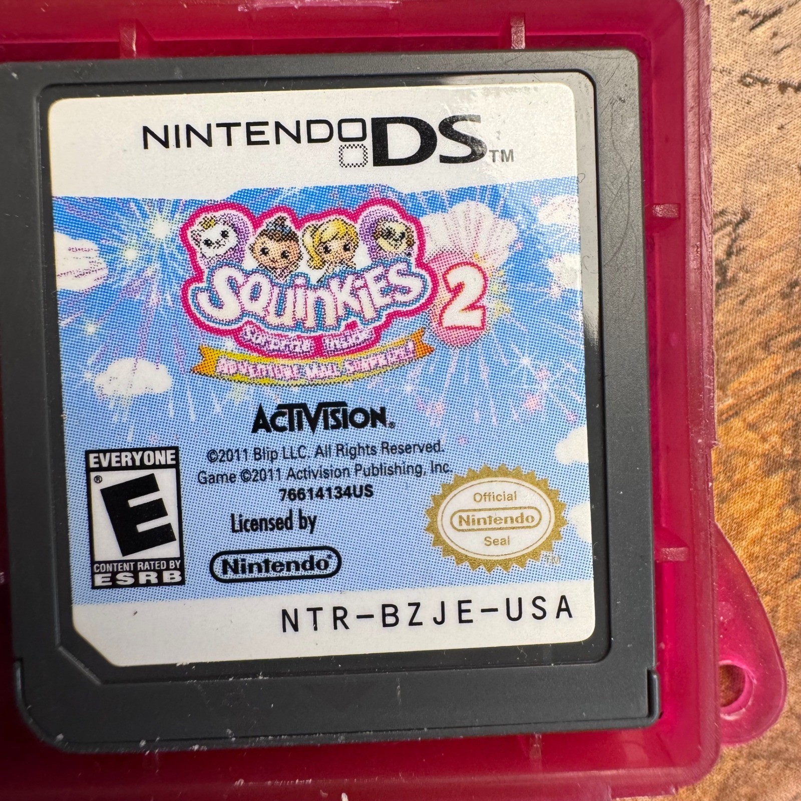 Squinkies 2 Adventure Mall Surprize Nintendo DS Game Activision NTR-BZJE-USA