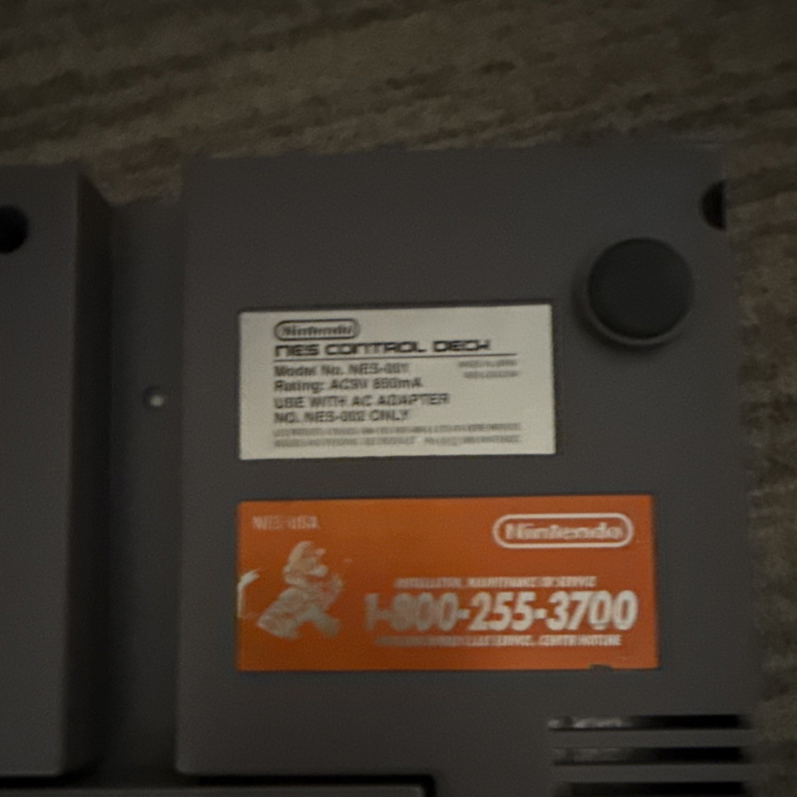 Nintendo NES with 2 Controllers and 4 Games