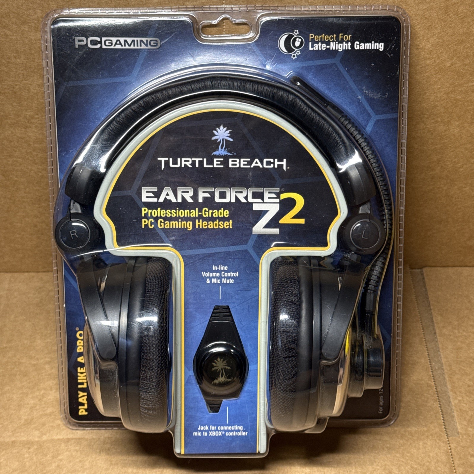 Turtle Beach Ear Force Z2 Black Headband Headsets Brand New Sealed Old Deadstock