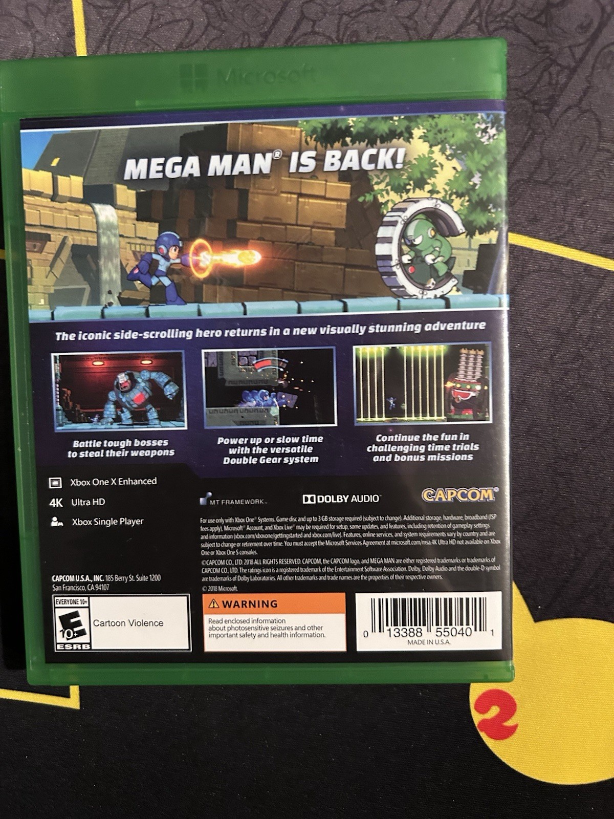 Xbox One Game Bundle Lot 2 Games: Mega Man 11 & Legacy Collection 2