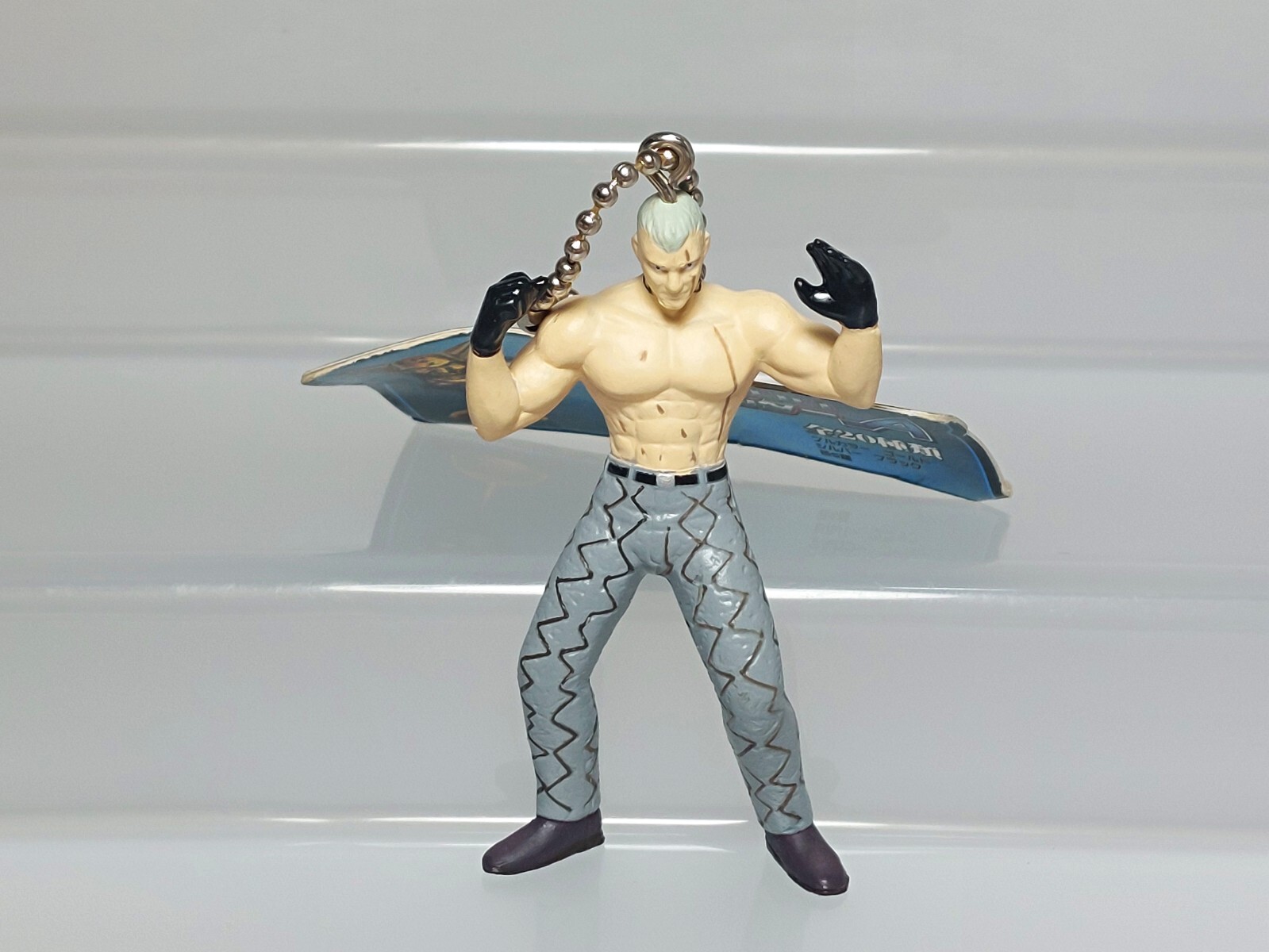 Tekken Geki Kakkoii Keyholder A Bryan Fury Keychain Figure Namco 2.6in
