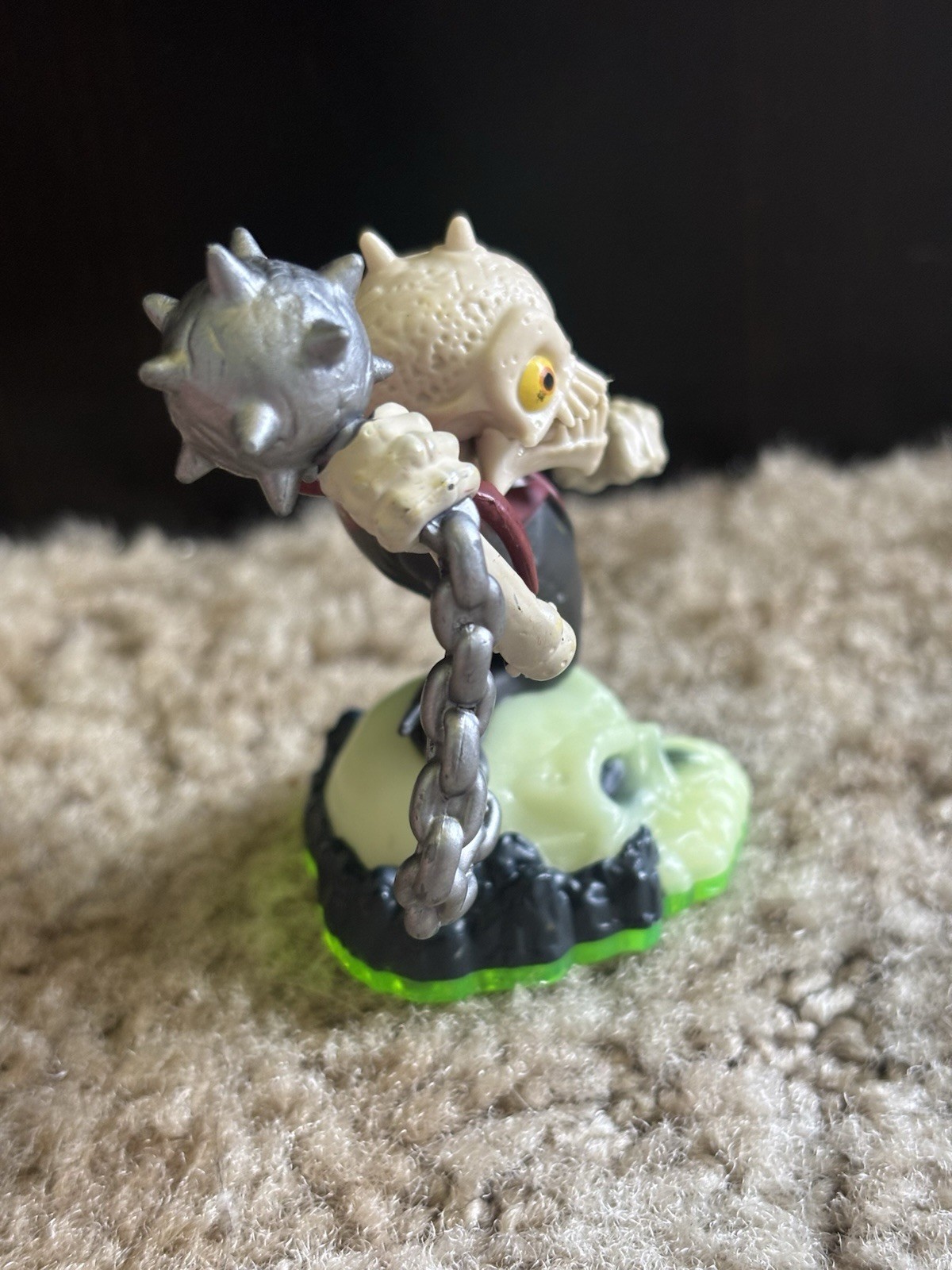 Skylanders Spyros Adventure GHOST ROASTER Series 1 Green Base Undead Figure
