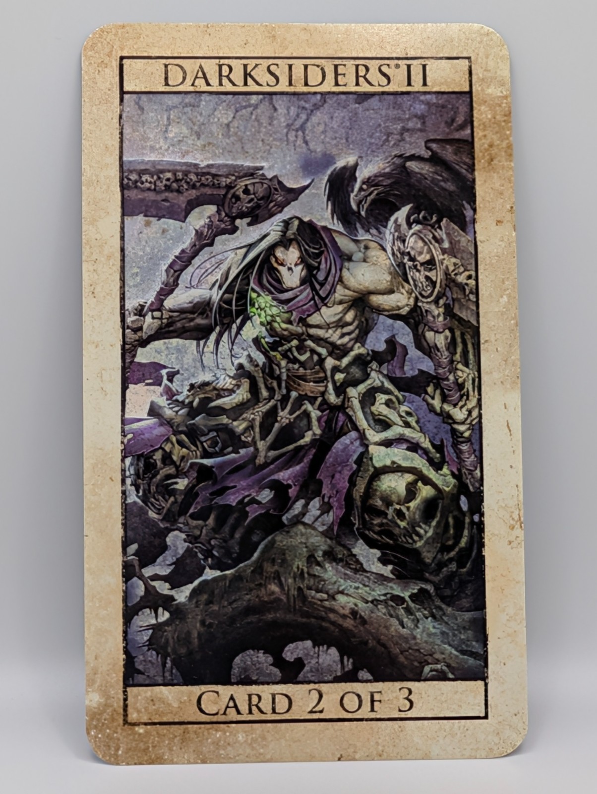 Darksiders II SDCC 2012 Tarot Card Set (Complete all 4 Cards) THQ Promo Rare