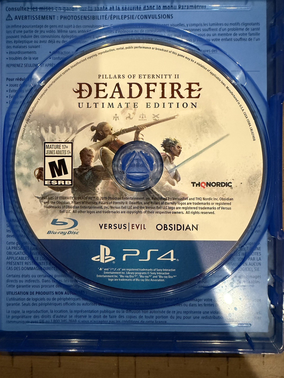 Pillars of Eternity 1 & 2 II: Deadfire BUNDLE (Sony PlayStation 4, 2020)