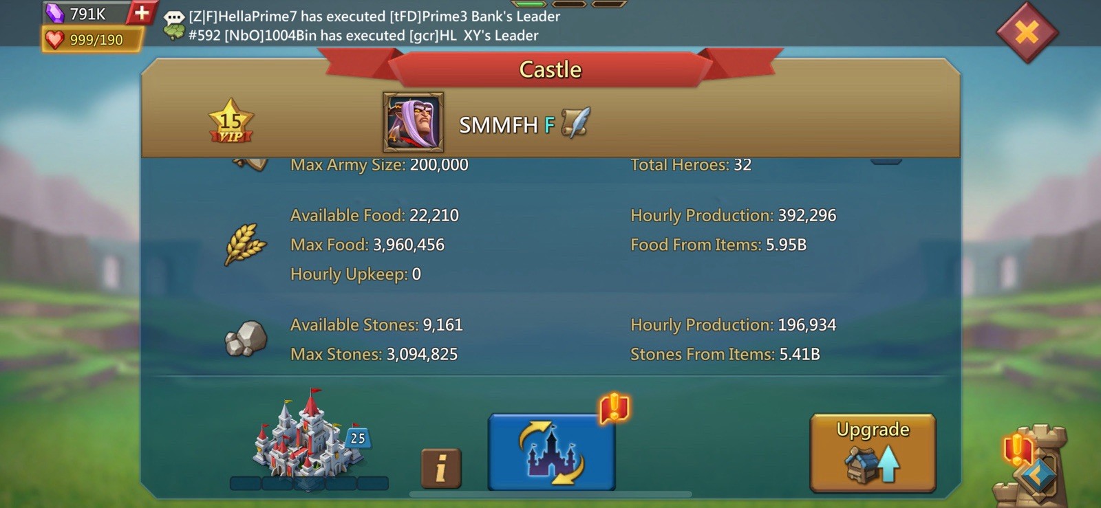 Lords Mobile Account t-5