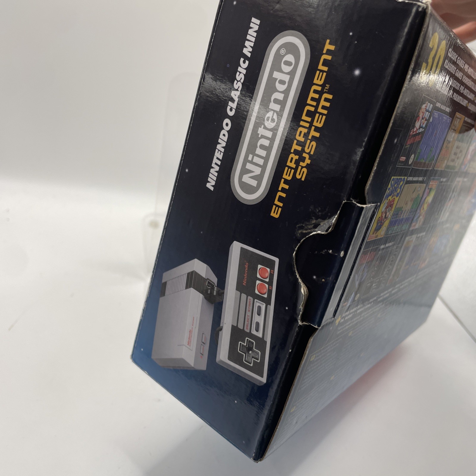 Official Nintendo Classic Mini NES 30 Games Loaded- Open Box Free Shipping!