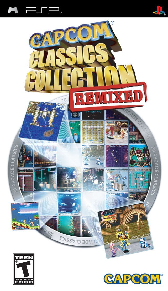 Capcom Classics Collection Remixed PSP Game Only