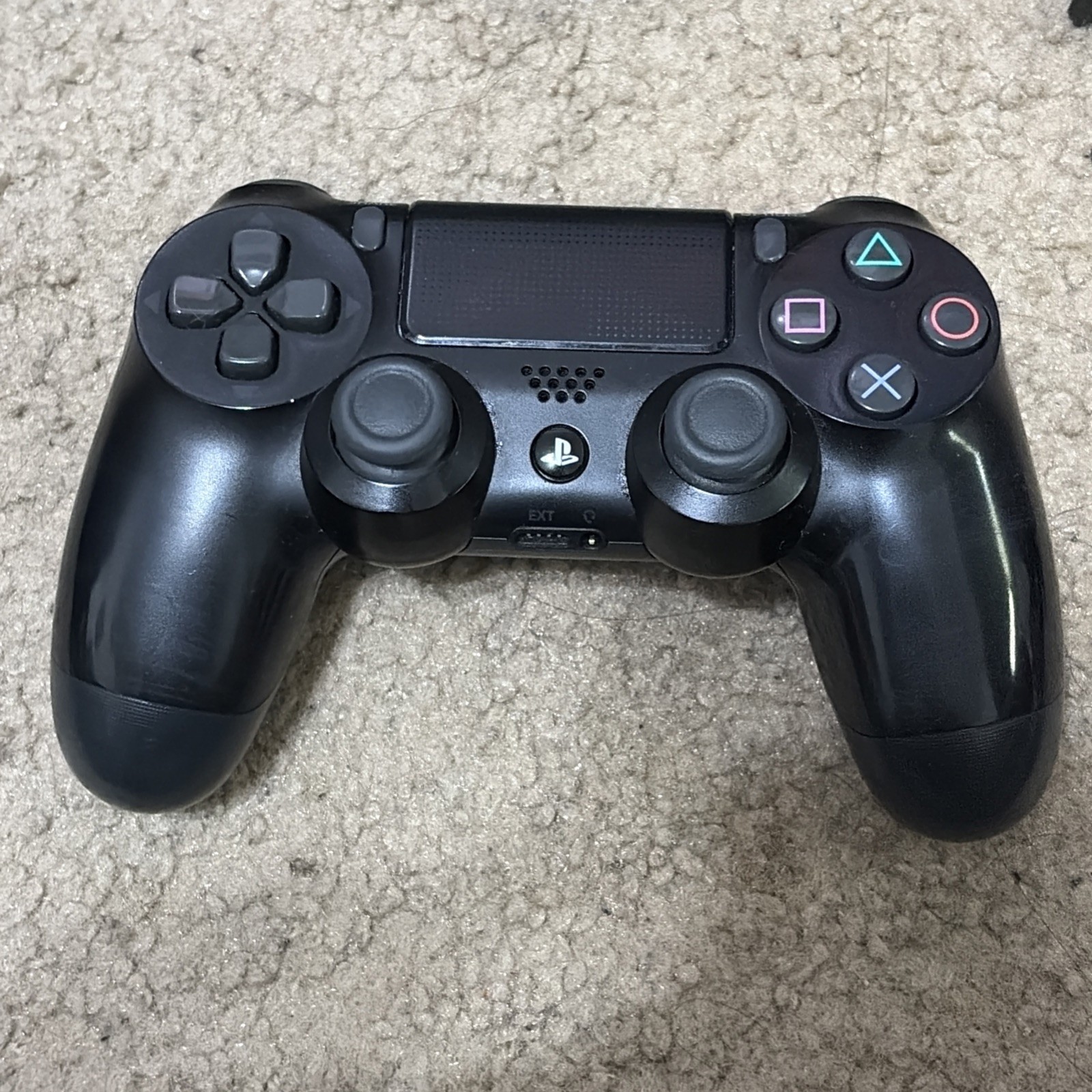 Sony PlayStation 4 500GB Black Console PS4 CUH-1215A w/ Controller 2 Games