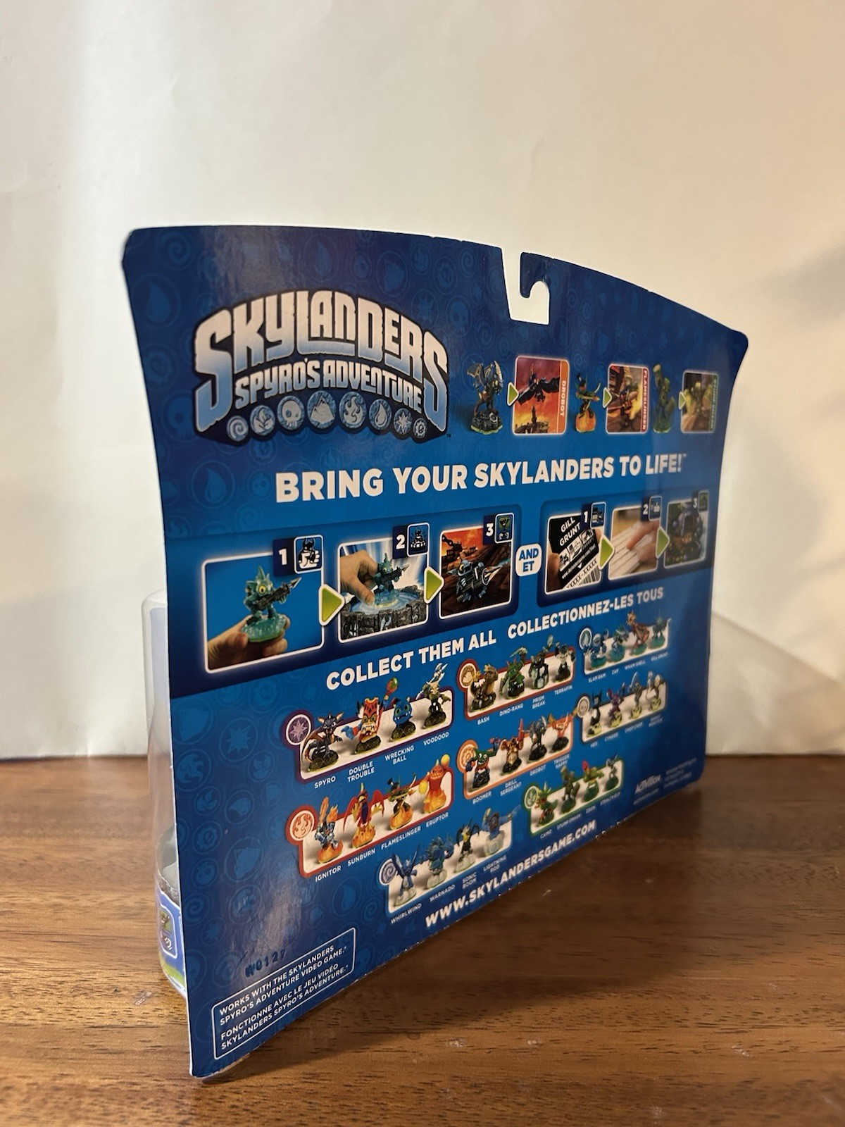 Skylanders Spyro’s Adventure Sealed 3-Pack Drobot Flameslinger 2011 – BRAND NEW