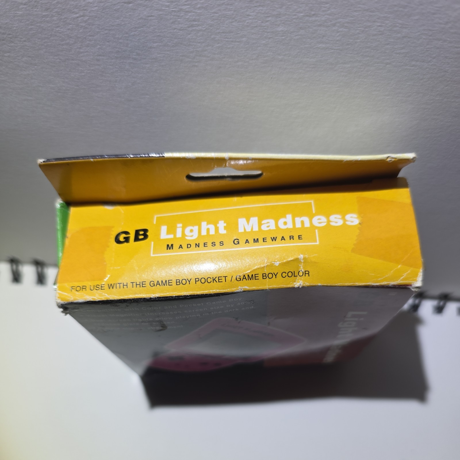 Light Madness Game Boy Light Magnifier Attachment Transparent Pink – Works!