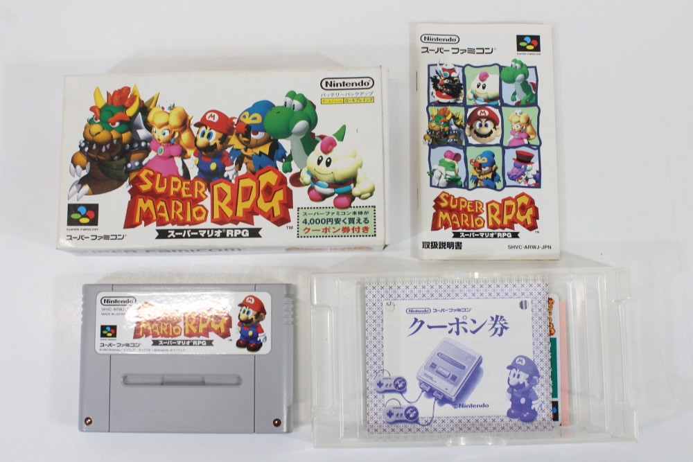 Super Mario RPG W/ Manual CIB Nintendo SFC Super Famicom Japan US Seller OEM