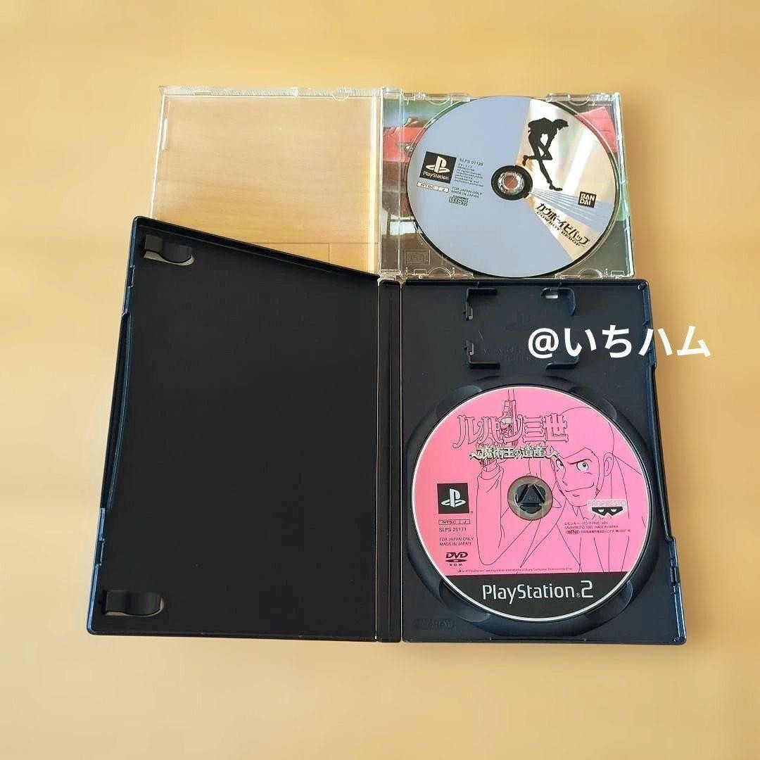 Cowboy Bebop Lupin the Third PS1 PS2 Game Set 2